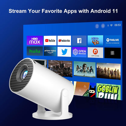 SmolBeam™ Mini Projector – Turns Any Wall Into a 120” Theater